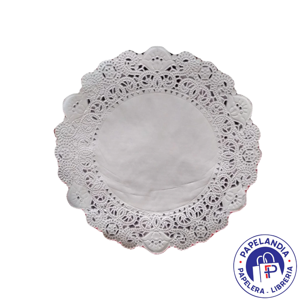 BLONDA REDONDA PLATEADA 15 CM X100 PACOLON