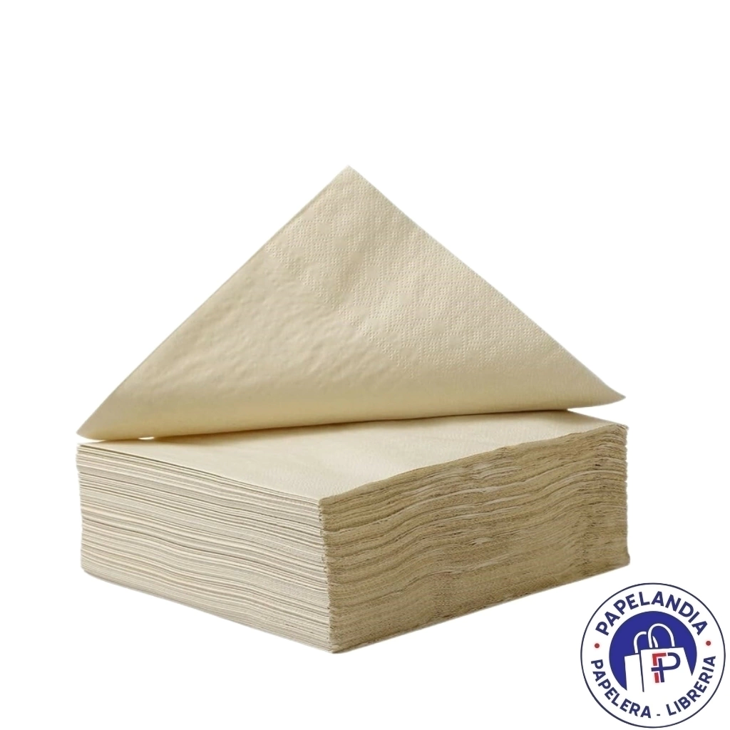 SERVILLETA TISSUE LISA PAPEL KRAFT NAPTRES 32X32 X20