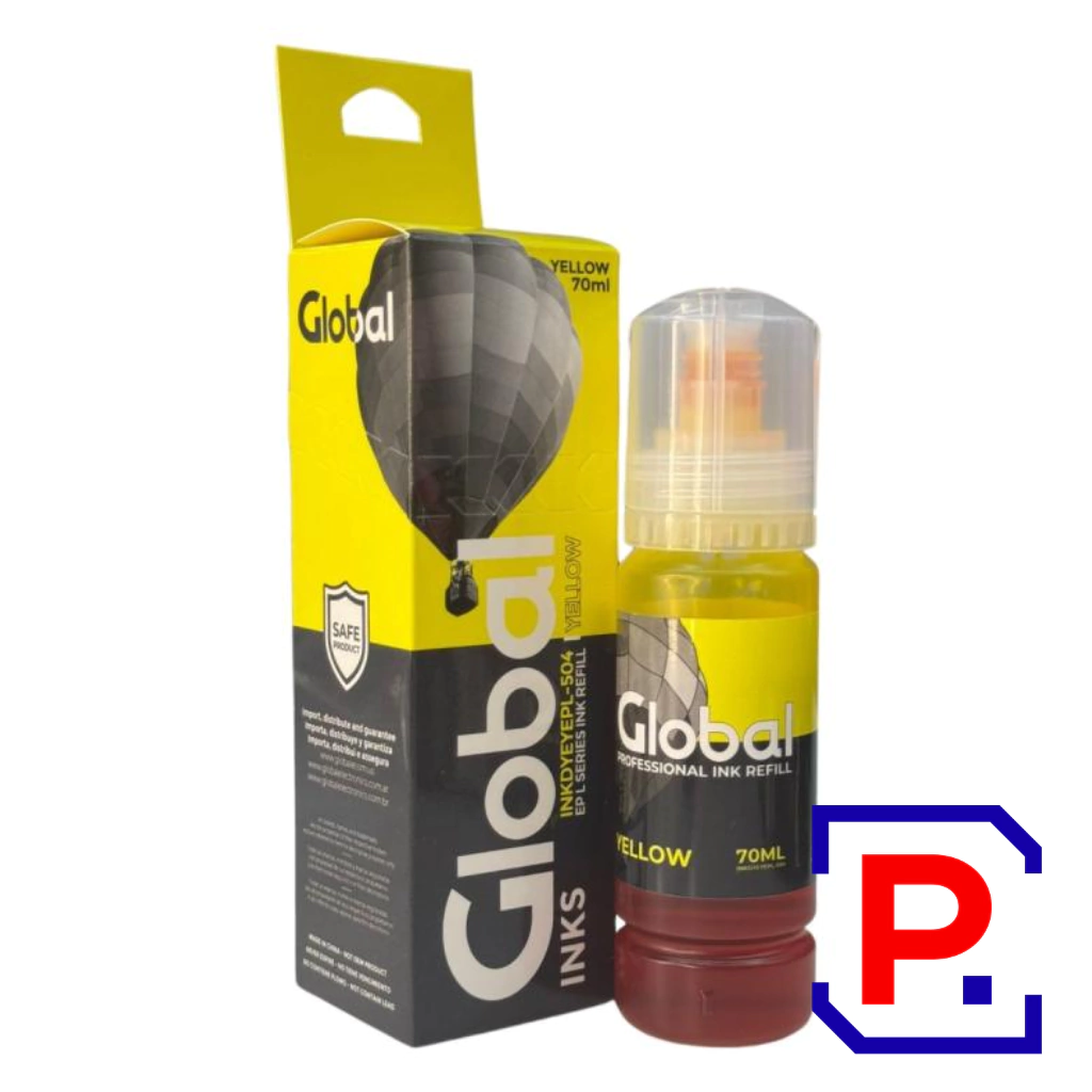 TINTA ALTERNATIVA P / EPSON T - 544 / 504 AMARILLO E-T504/544-A GTC