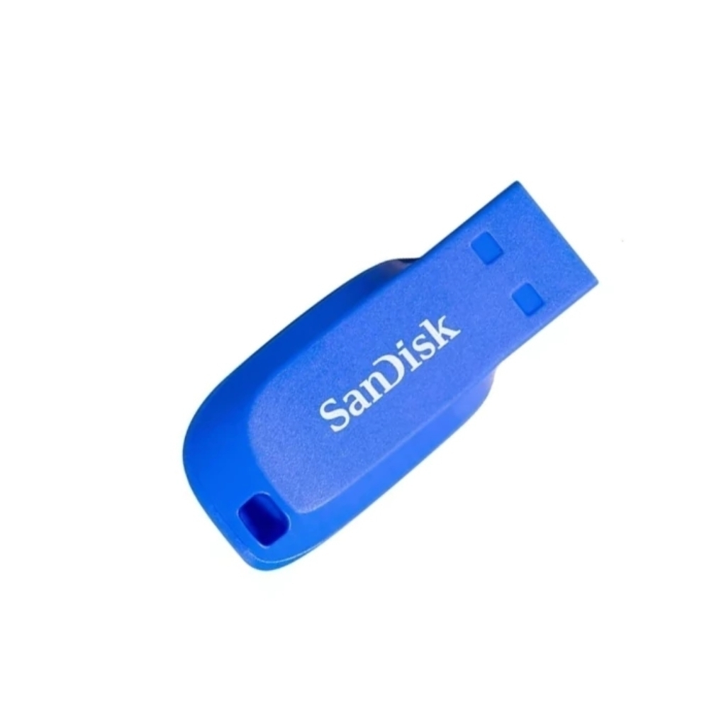 PEN DRIVE SANDISK CRUZER BLADE 32GB USB 2.0 TIPO A AZUL