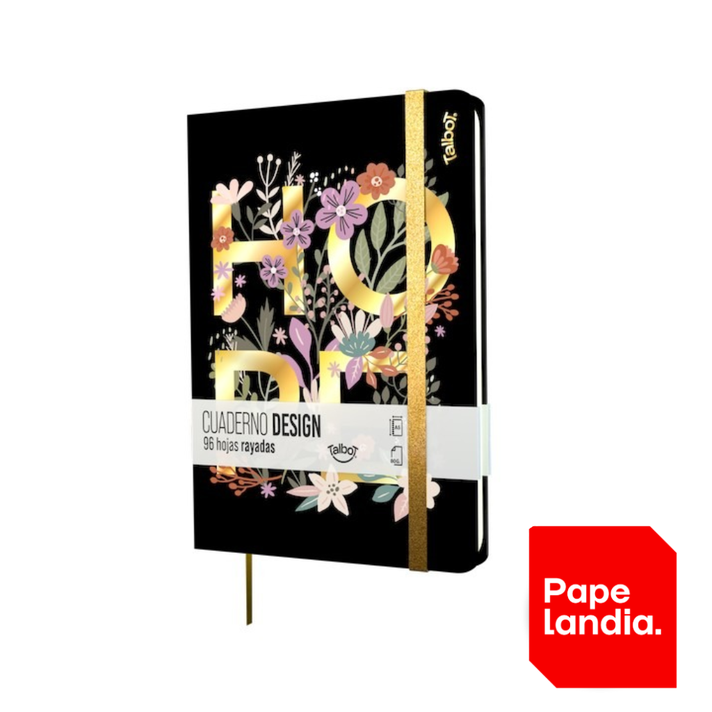 CUADERNO TALBOT DESIGN 14X21 HOPE COD: 3983