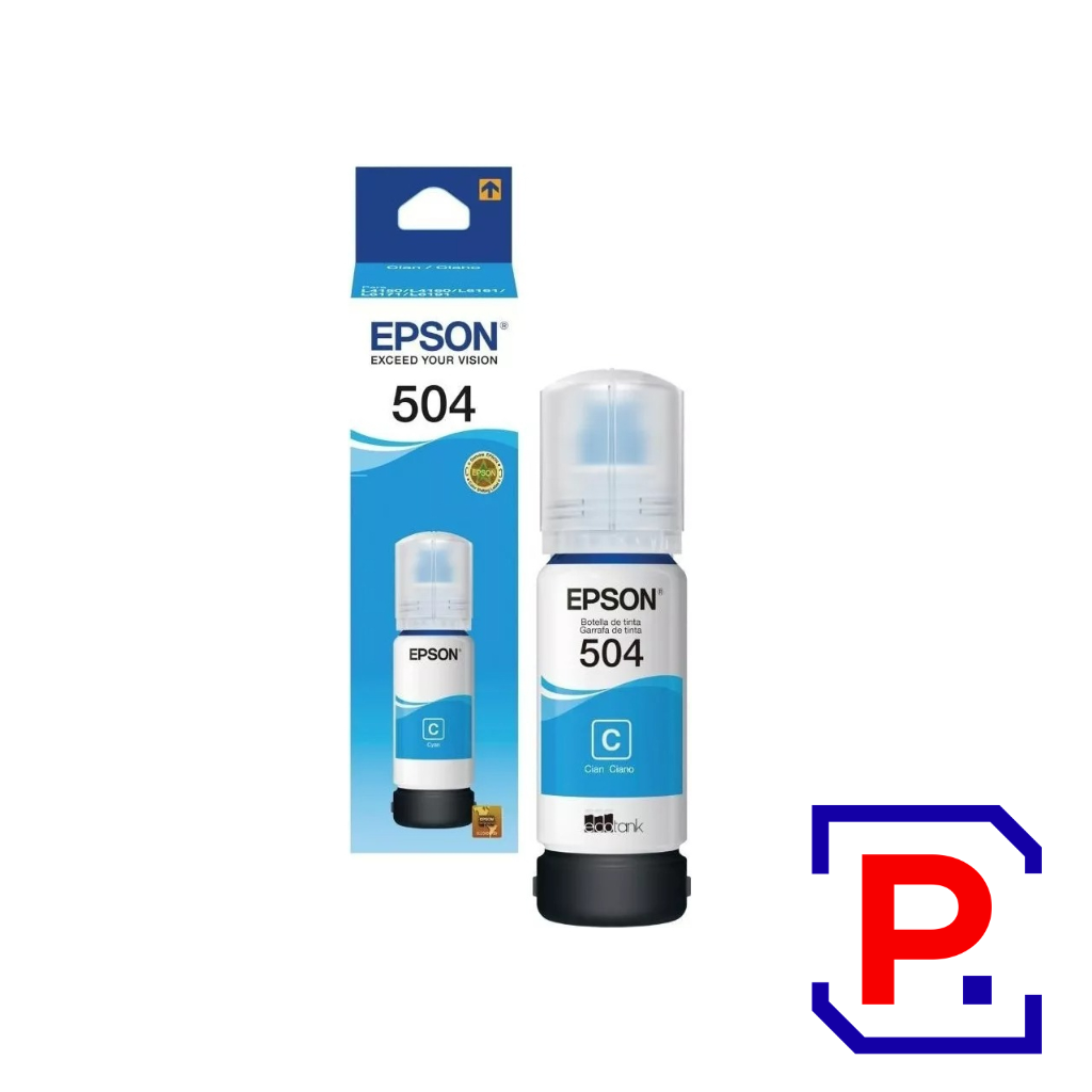 BOTELLA TINTA EPSON 504 CYAN