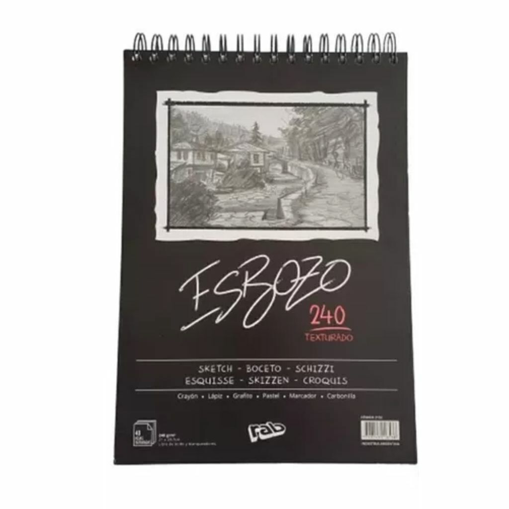 BLOCK ESBOZO 21X29 A4 240GRS 2142