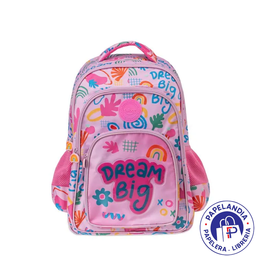 MOCHILA ESPALDA TALBOT SCHOOL GANG SUEÑOS 46CM COD: 7273