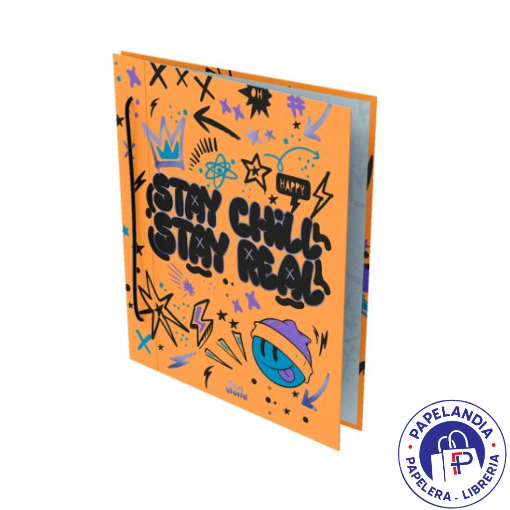 CARPETA Nº3 FUN WORLD COOL 201101 (STAY CHILL)