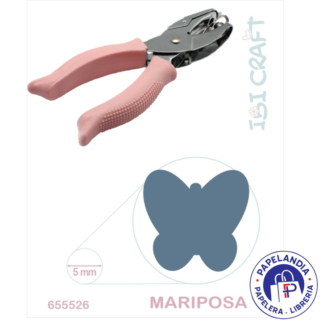 PERFORADORA PINZA MARIPOSA 5MM 655526