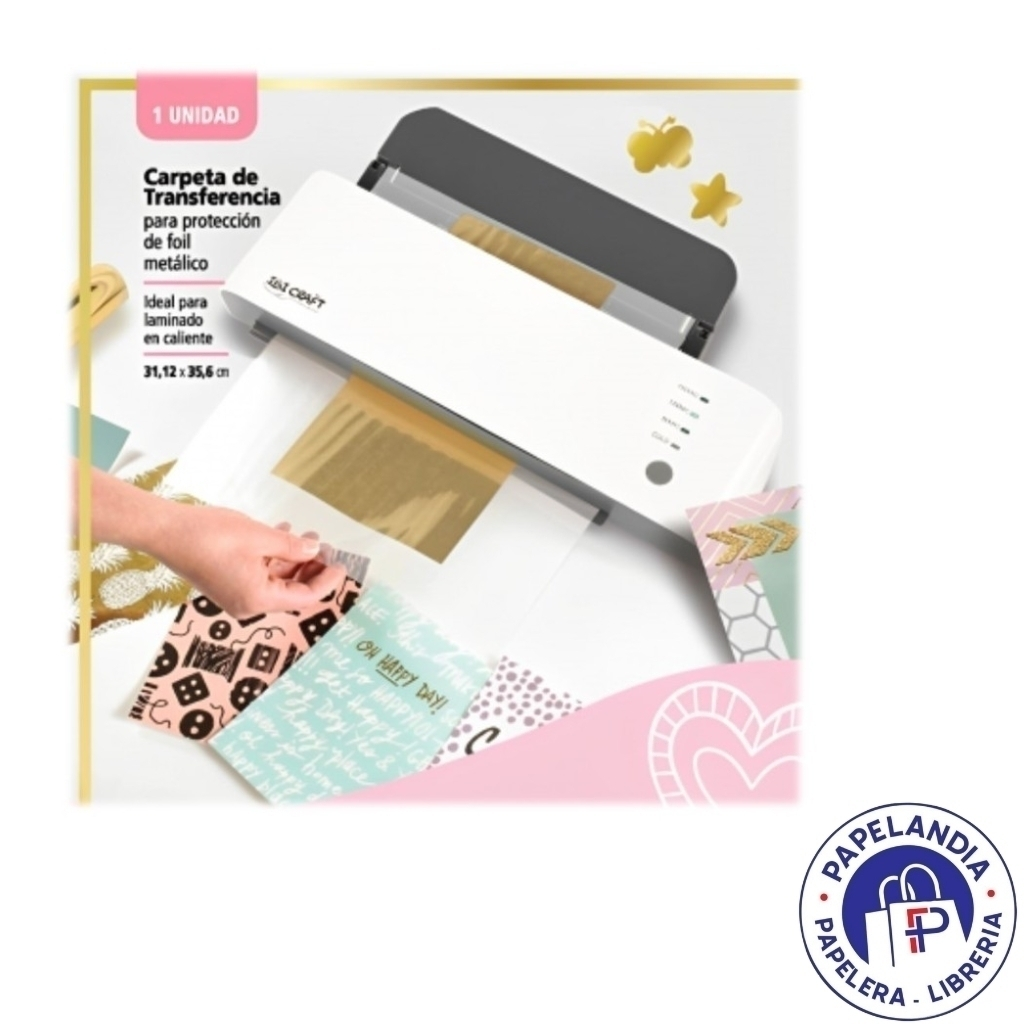 CARPETA TRANSFERENCIA P/FOIL 31X35.6CM 700430