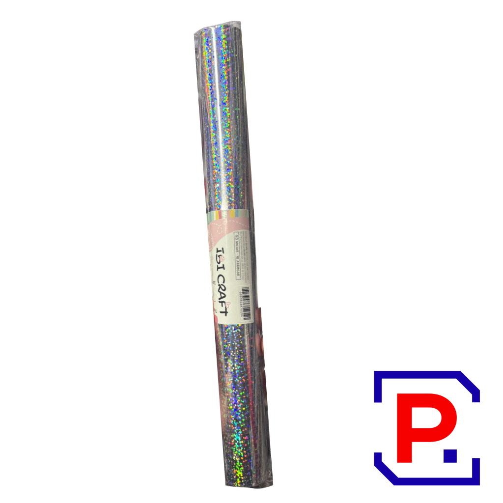 FOIL REACTIVO TONER 0.32 * 5 MTS GLITTER PLATA 700422
