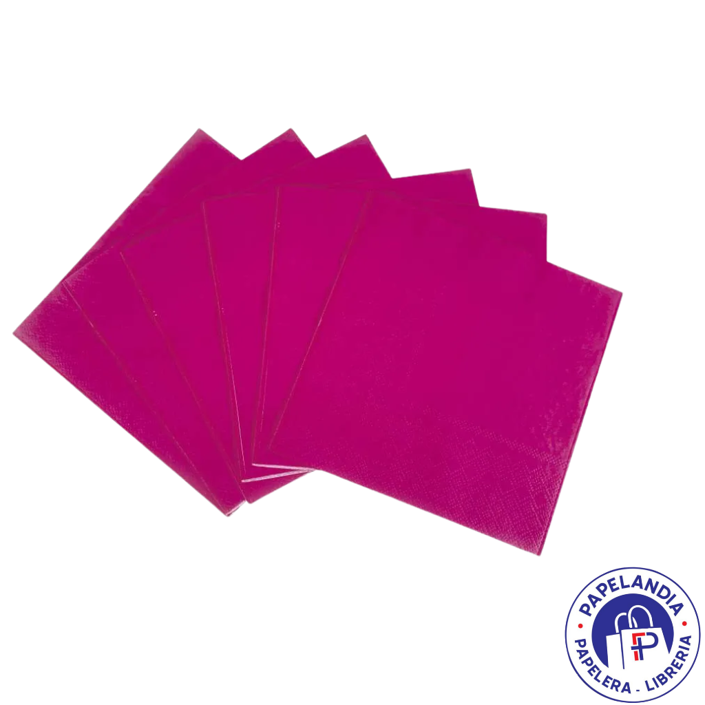 SERVILLETA DE PAPEL FUCSIA X20 UNIDADES DSE 095