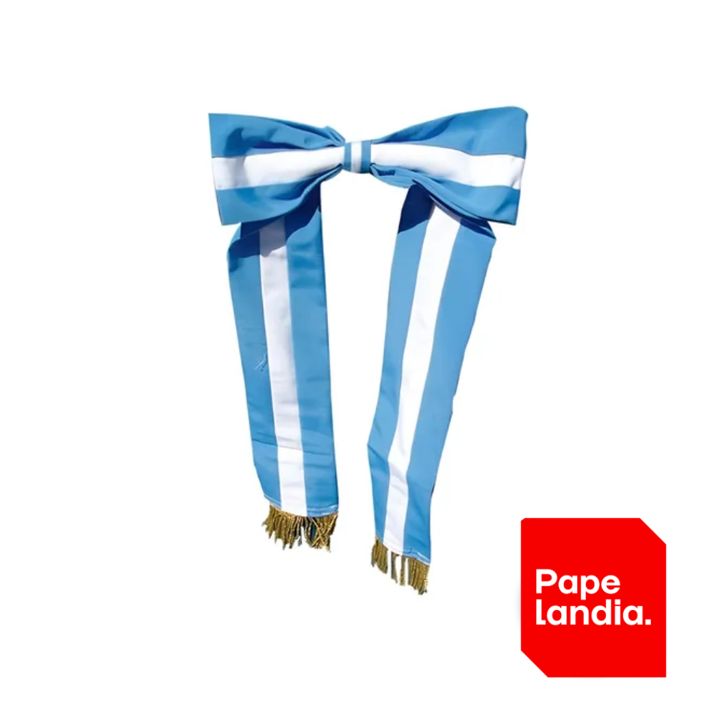 MOÑO CEREMONIA CORBATA ARGENTINA C/GUSANILLO DORADO 2501