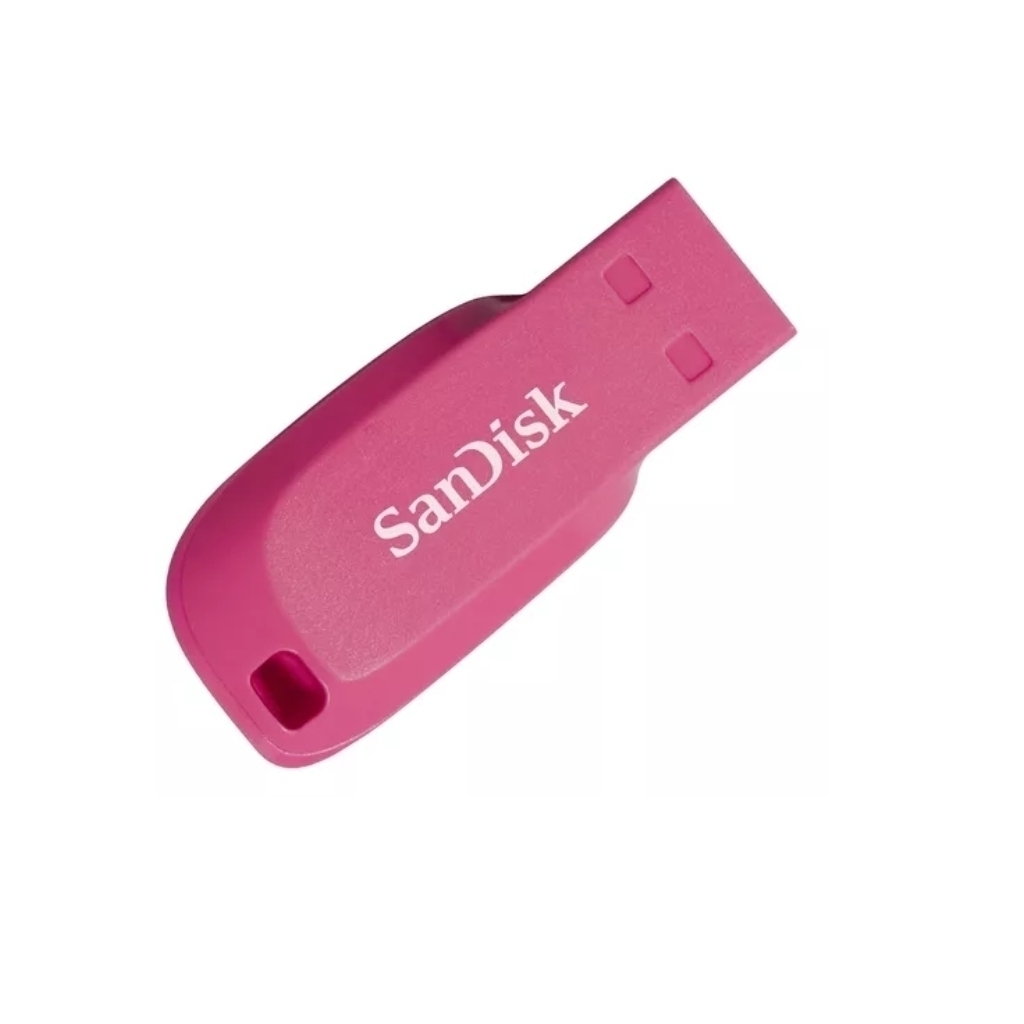 PEN DRIVE SANDISK CRUZER BLADE 32GB USB 2.0 TIPO A ROSA
