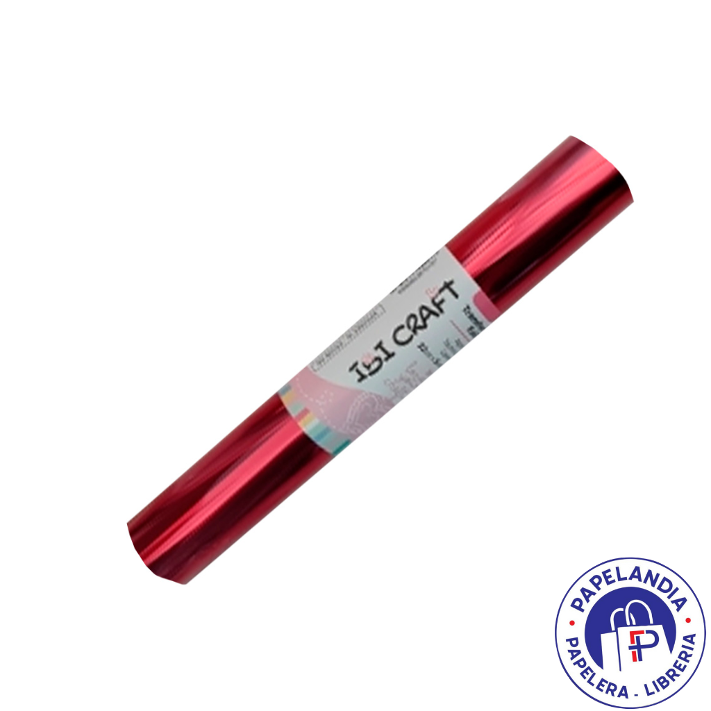 PAPEL FOIL ART PARA LAPIZ TERMICO 0.15 * 3 MTS ROJO 657015