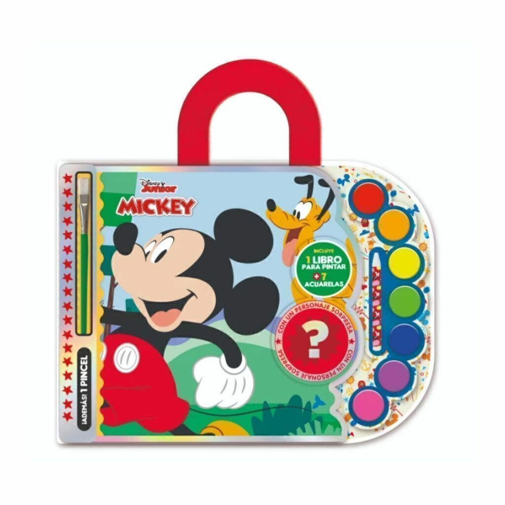 SET DE ACUARELAS MALETIN MICKEY 5942