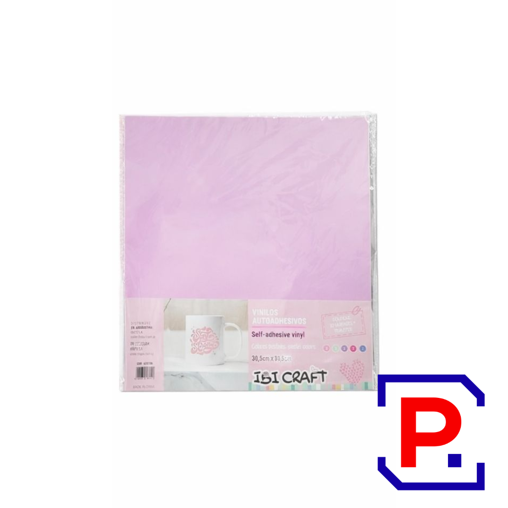 VINILO ADHESIVO 30*30 PASTELES SURTIDOS 10HJS + TRANFER 625156
