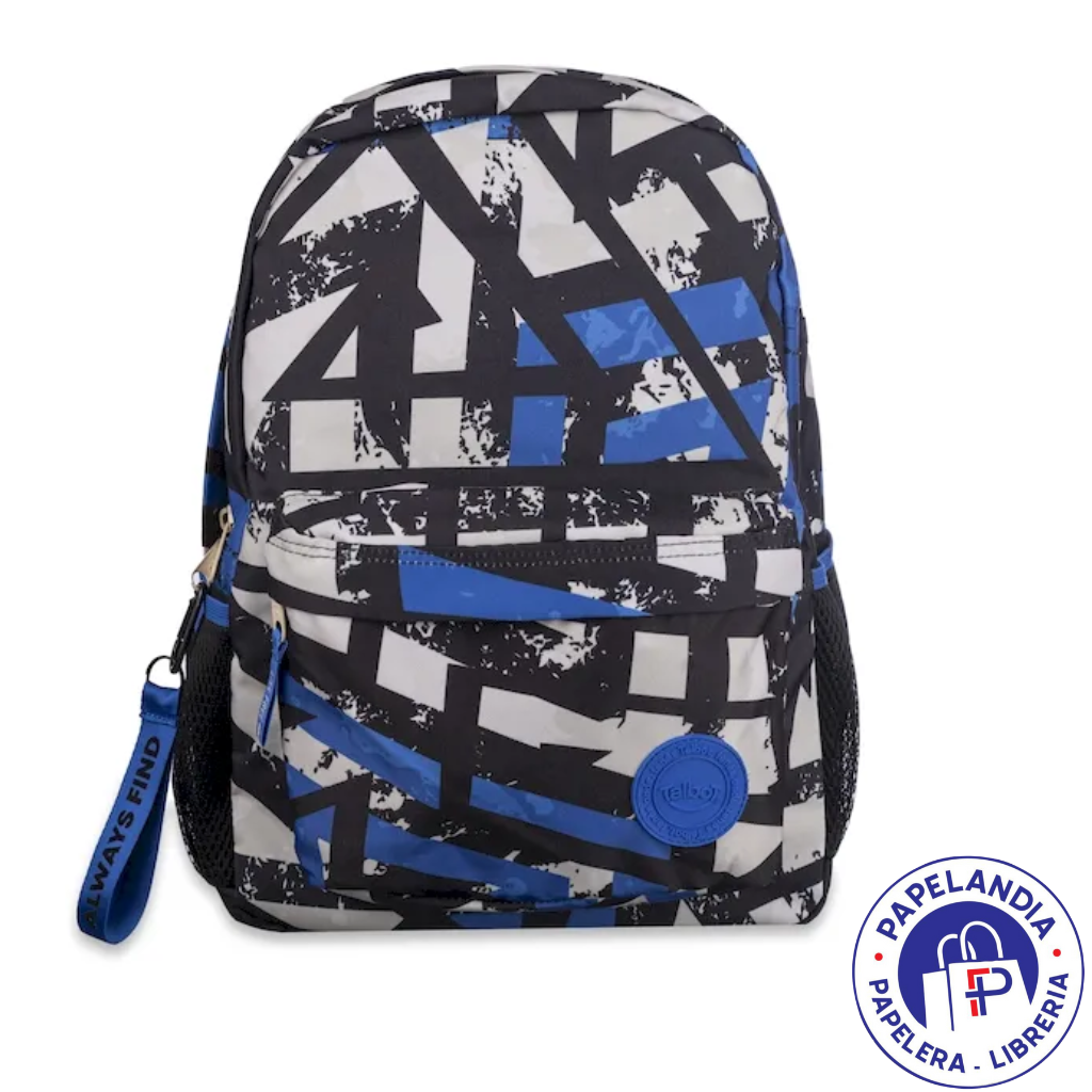 MOCHILA ESPALDA TALBOT LIFESTYLE RAYAS 40CM COD: 6685