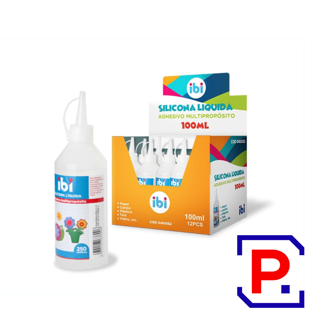 SILICONA LIQUIDA X 100ML. 040052 CAJA X 12 U