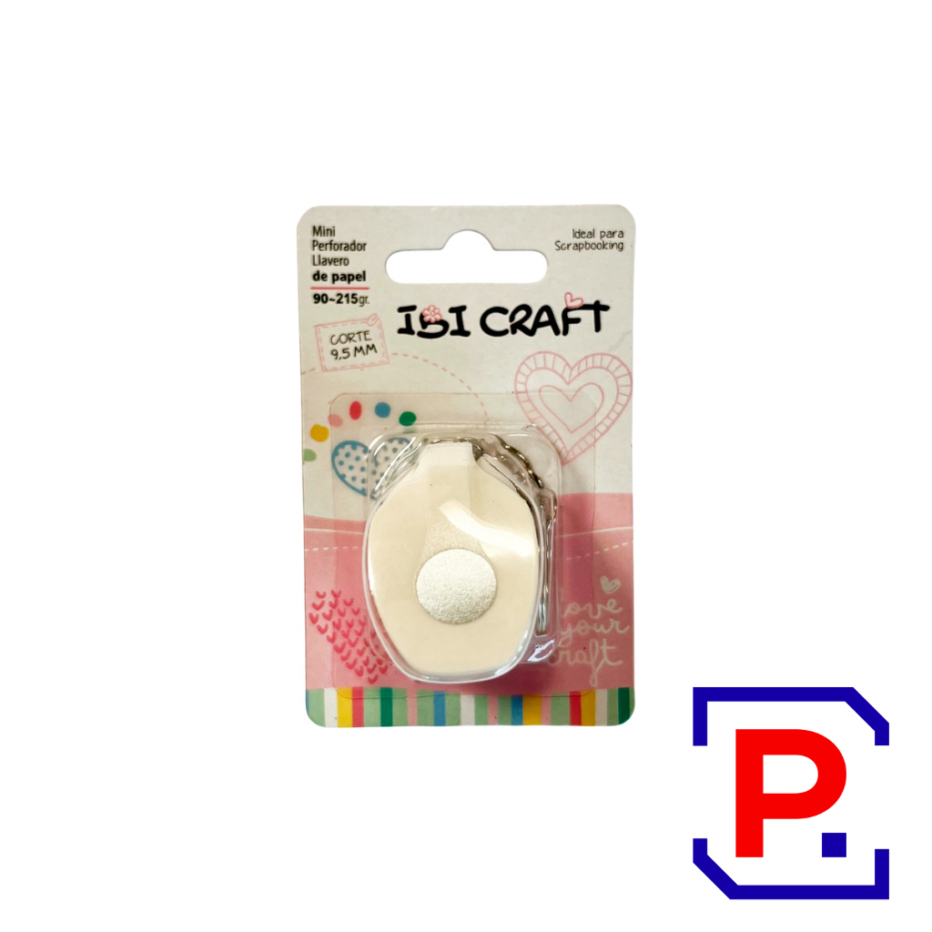 PERFORADORA ARTISTICA 10 MM 3/8" LLAVERO CIRCULO 655153