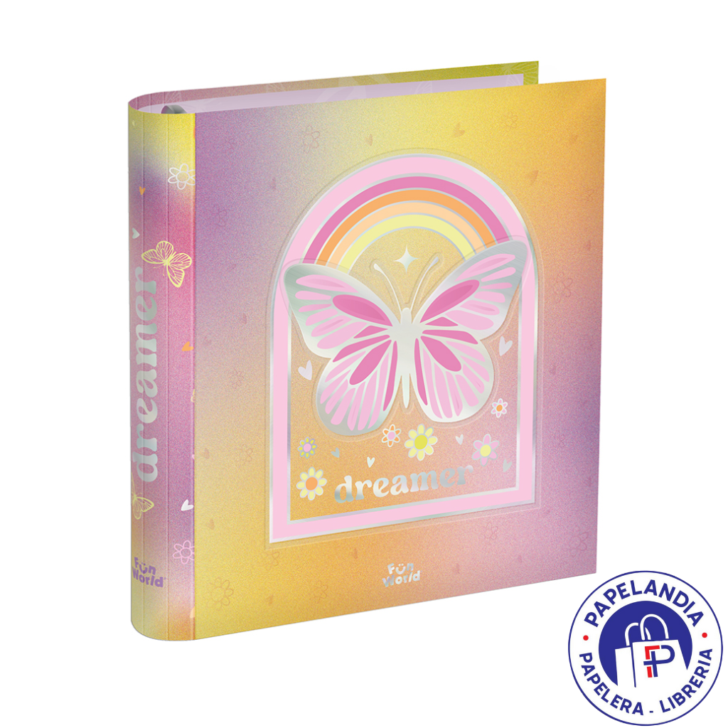 CARPETA 3X40 FUN WORLD COLORFUL (DREAMER) 201081