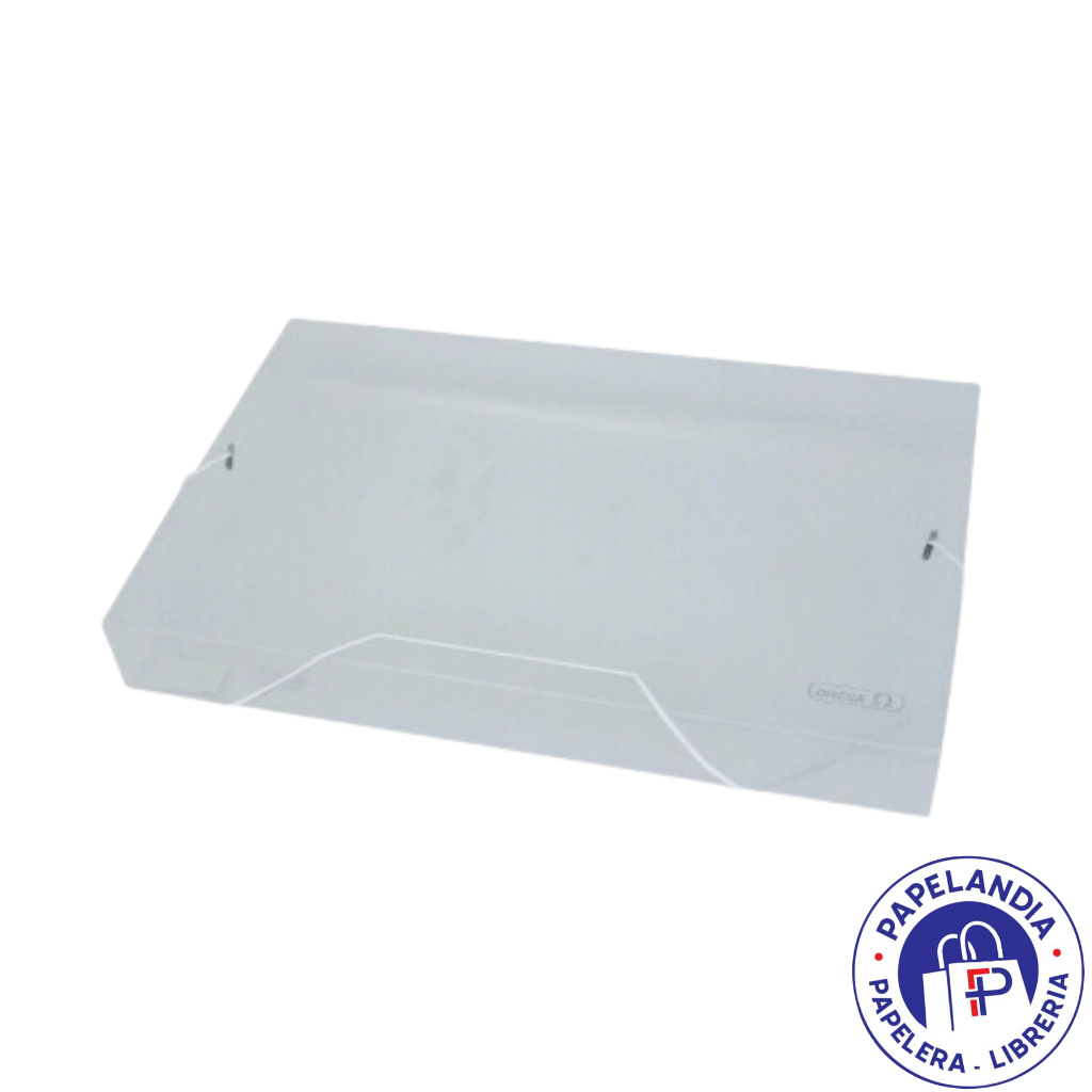 CAJA ARCHIVO OFICIO CON ELASTICO 4CM TRANS 076875