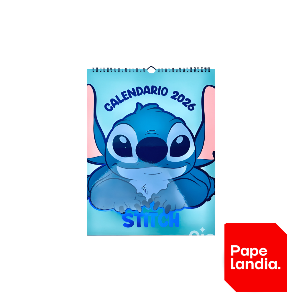 PLANIFICADOR MOOVING 1419244 30X40 STITCH ESPIRAL 2026