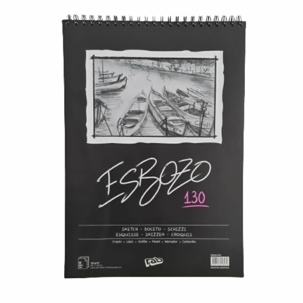 BLOCK ESBOZO 21X29 A4 130GRS 20741