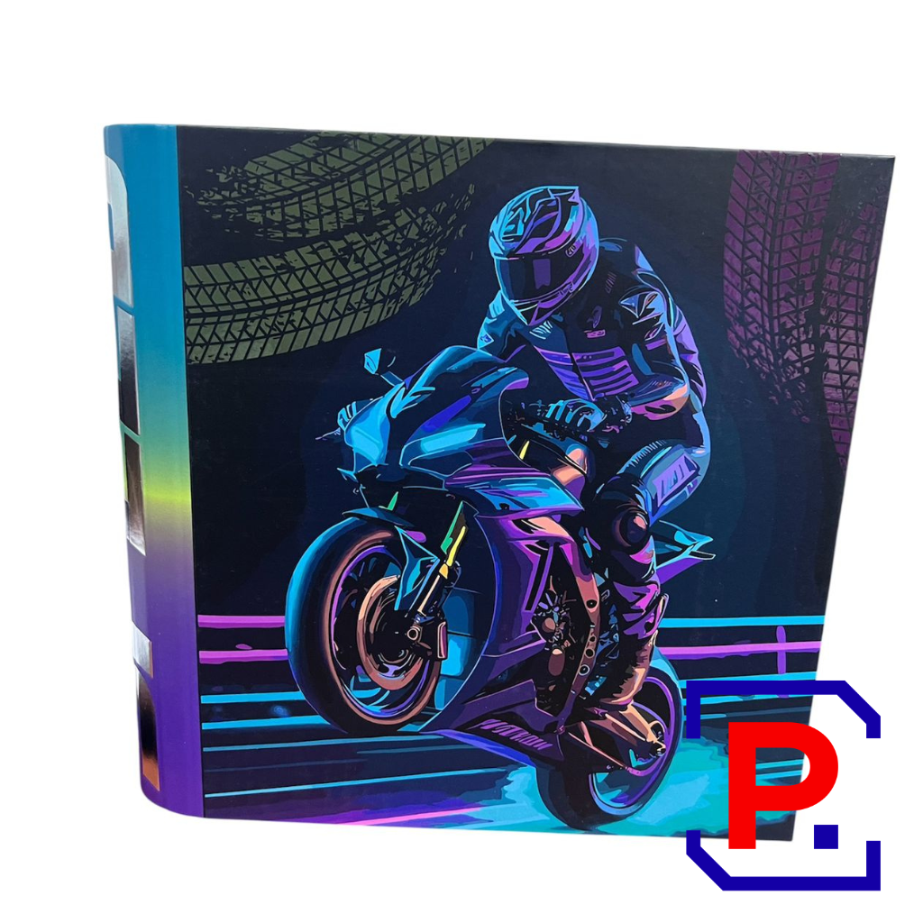 CARPETA ESCOLAR 3X40 MM FANTASIA M6 5201 NRO 3