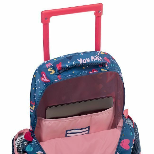 MOCHILA CARRO TALBOT SCHOOL GANG CORAZON 45CM 7277