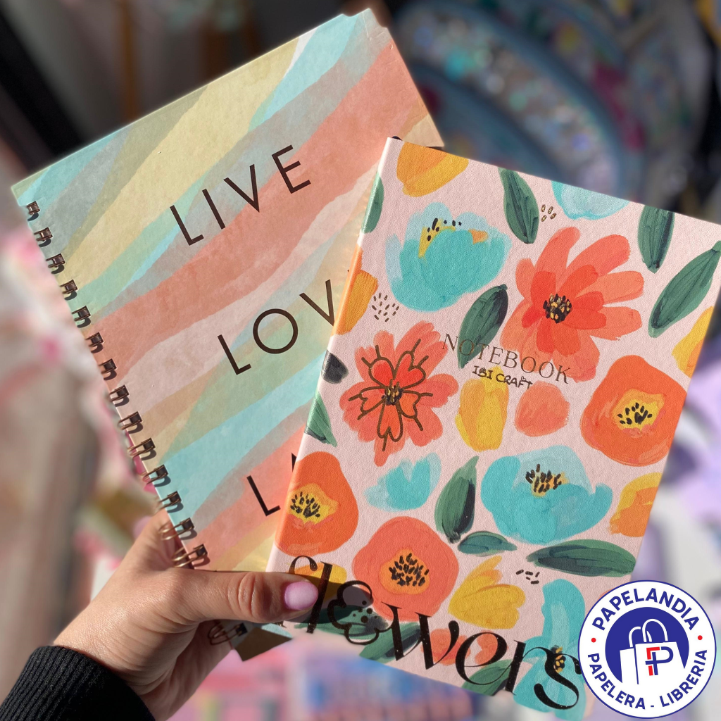 CUADERNO 80HJS FLOWERS 115150