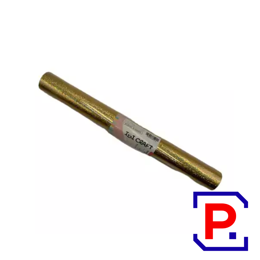 FOIL REACTIVO TONER 0.32 * 5 MTS GLITTER ORO 700421
