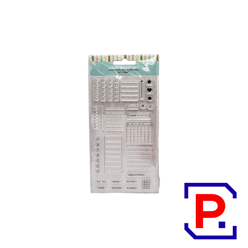 SELLO SILICONADO CRISTAL 4X7" PLANNERS 841316