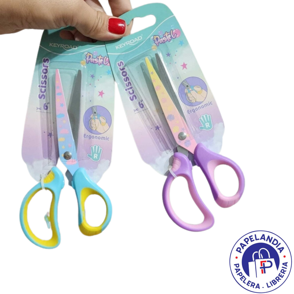 TIJERA ESCOLAR PASTEL 15,24CM KR972561