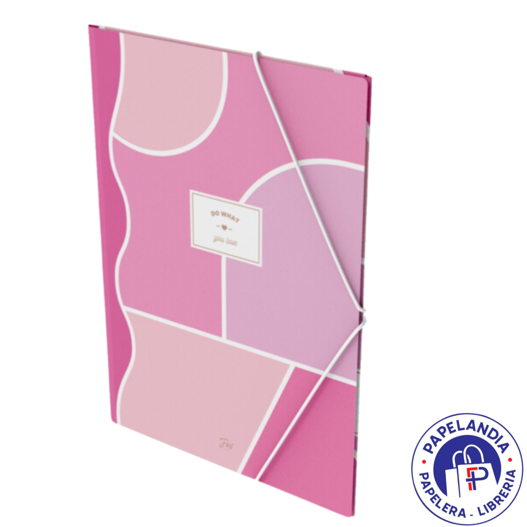 CARPETA 3 SOLAPAS FW PASTEL 999607
