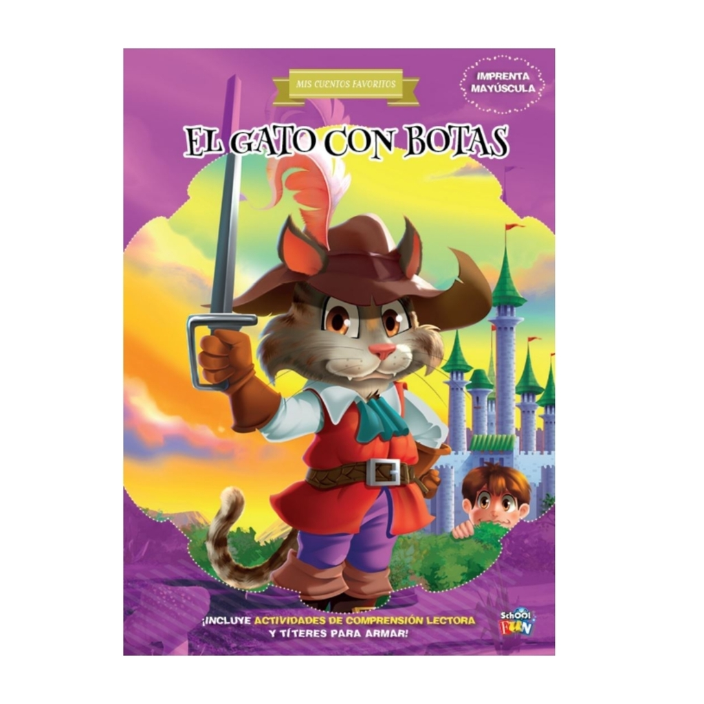 CUENTOS FAVORITOS EL GATO CON BOTAS LIST-277