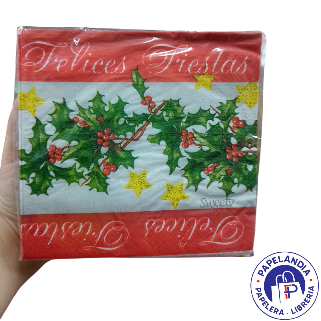 SERVILLETA 33X33 SWEETY NAVIDEÑA