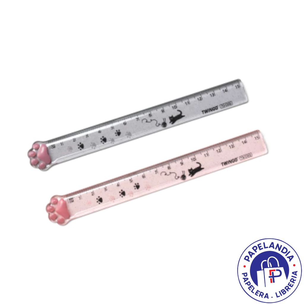 REGLA 15CM HUELLITAS CP010
