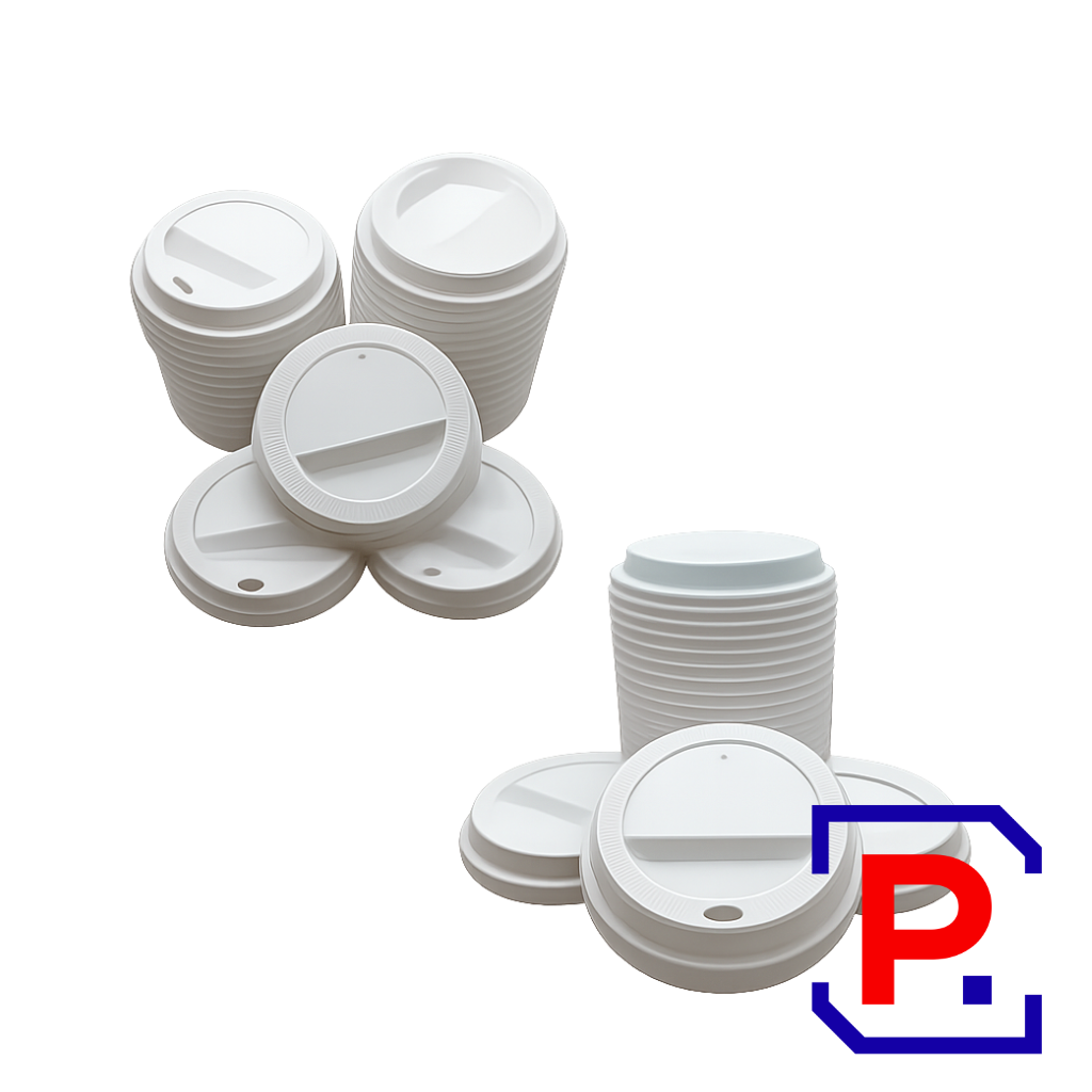 TAPA POLI 12OZ C/PICO BLANCO X 30 UNID