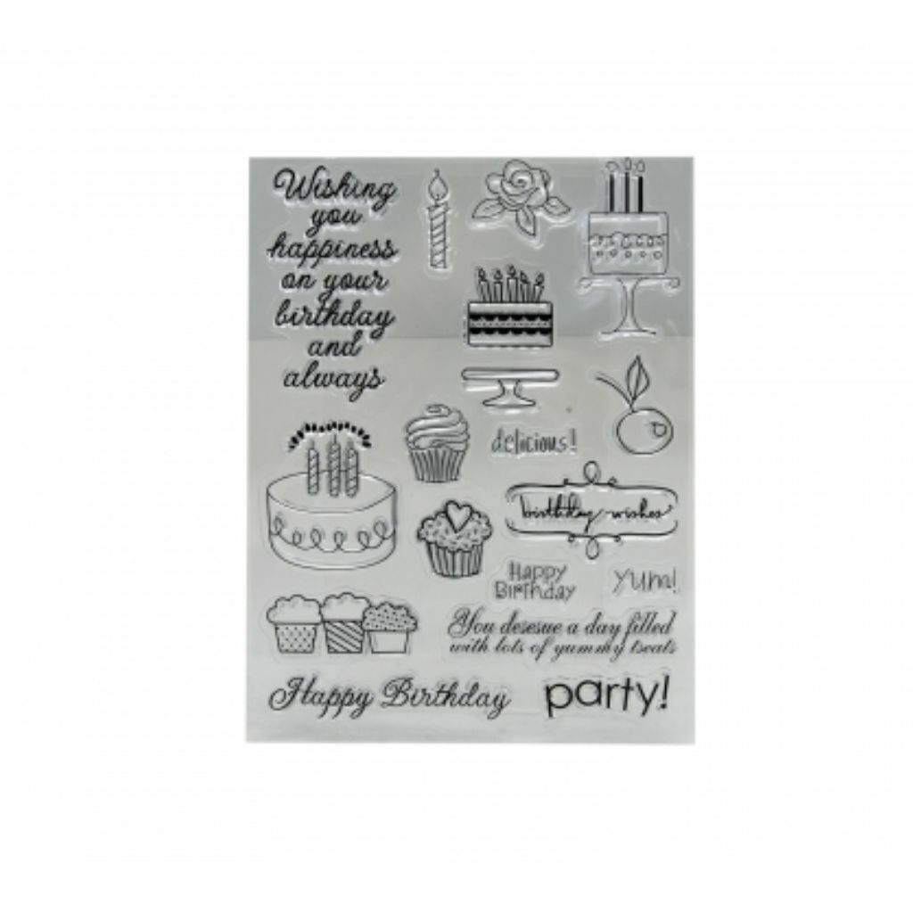 SELLO SILICONADO CRISTAL 6X8 PULG PARTY 841204