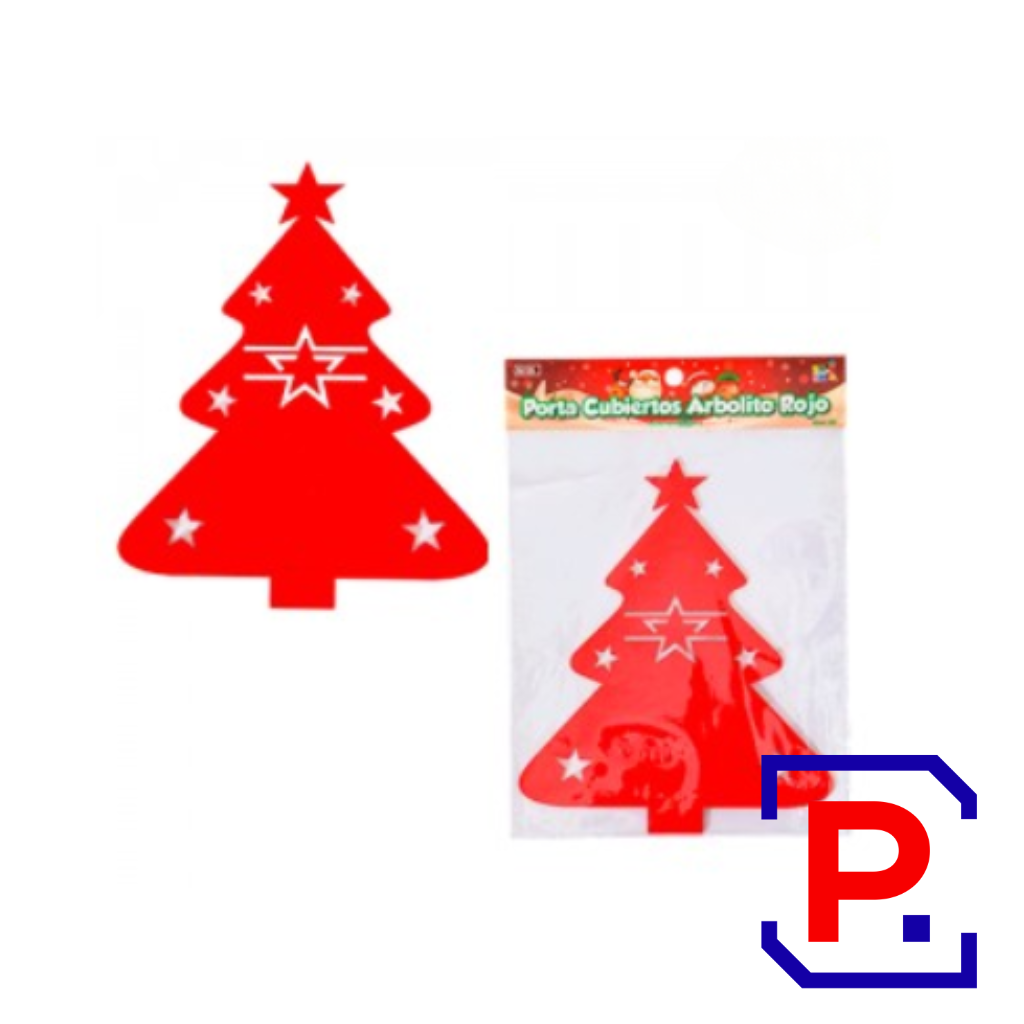 PORTA CUBIERTOS ARBOLITO ROJO NA185 x 1