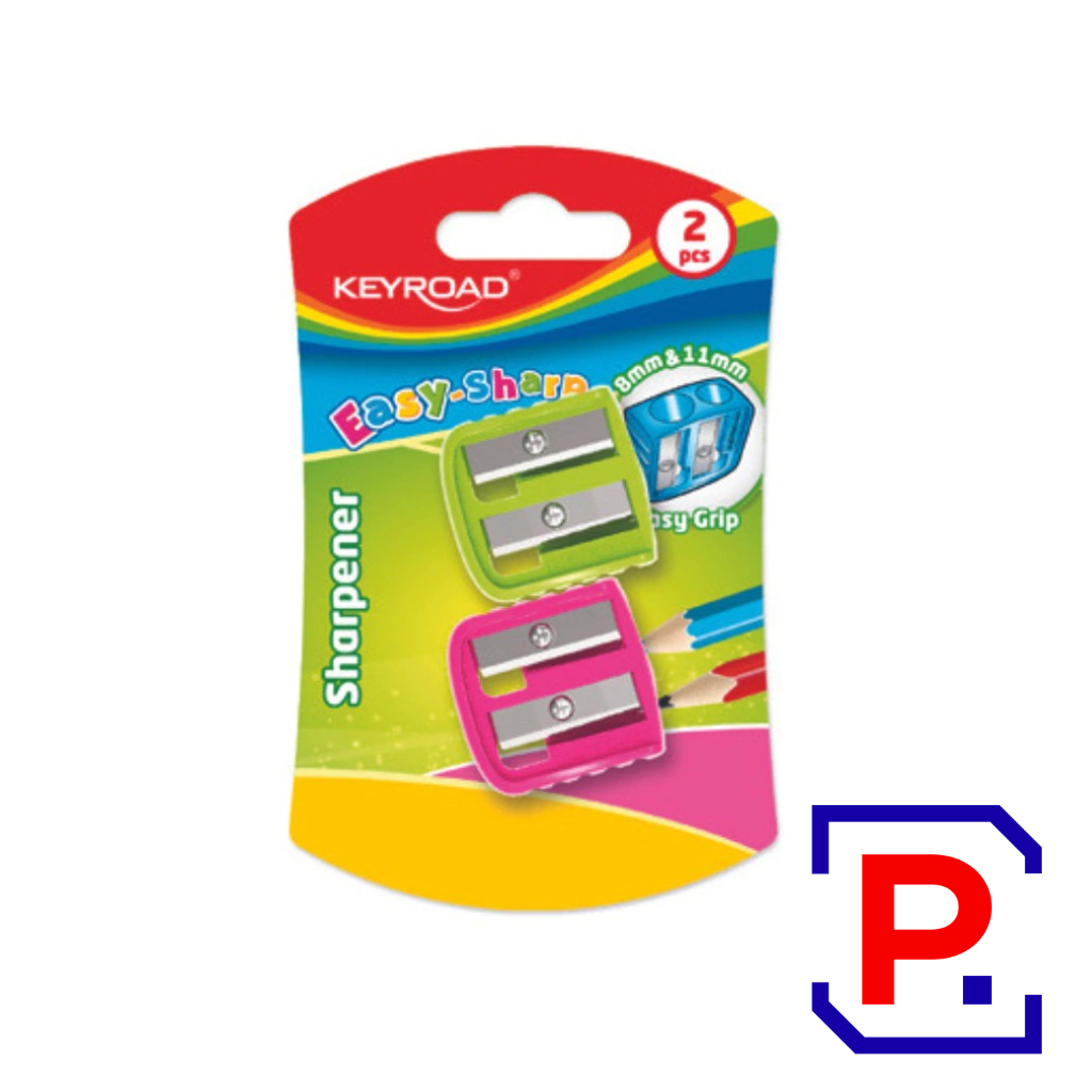 SACAPUNTA PLASTICO SLIM 2 ORIF SLIM TRIANG BLISTER X 2UN KR972438