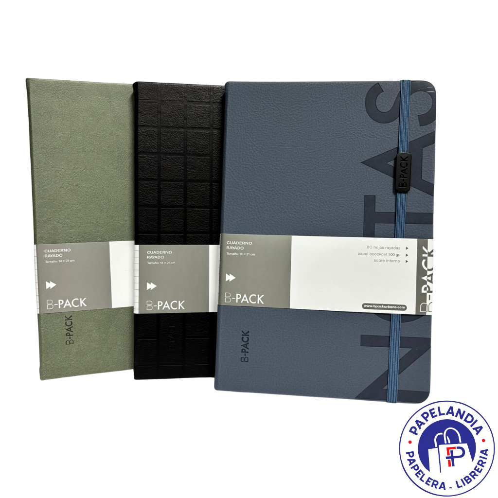 CUADERNO FW B-PACK COSIDO 14.8X21 CM RAYADO 80H 100GRS 201477 AZUL