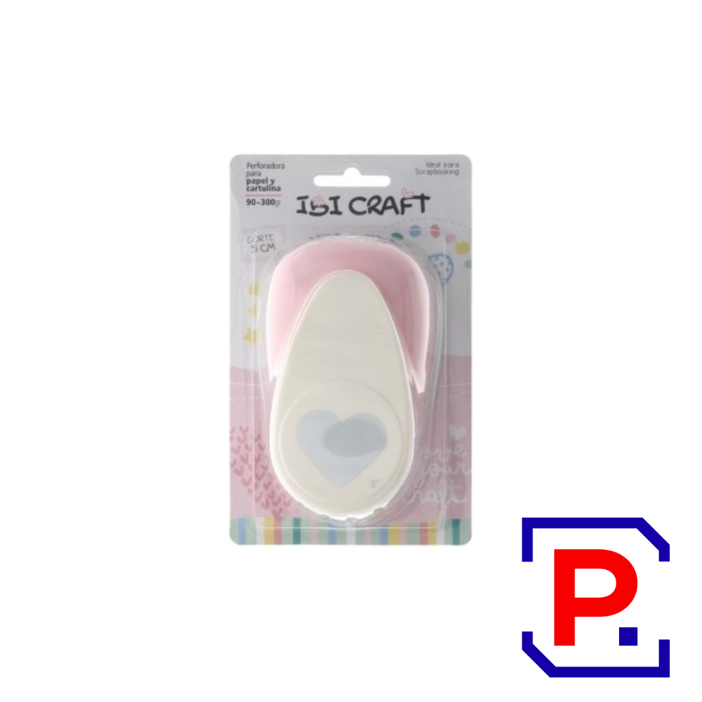 PERFORADORA ARTISTICA 63MM 2.5" CORAZON 655506