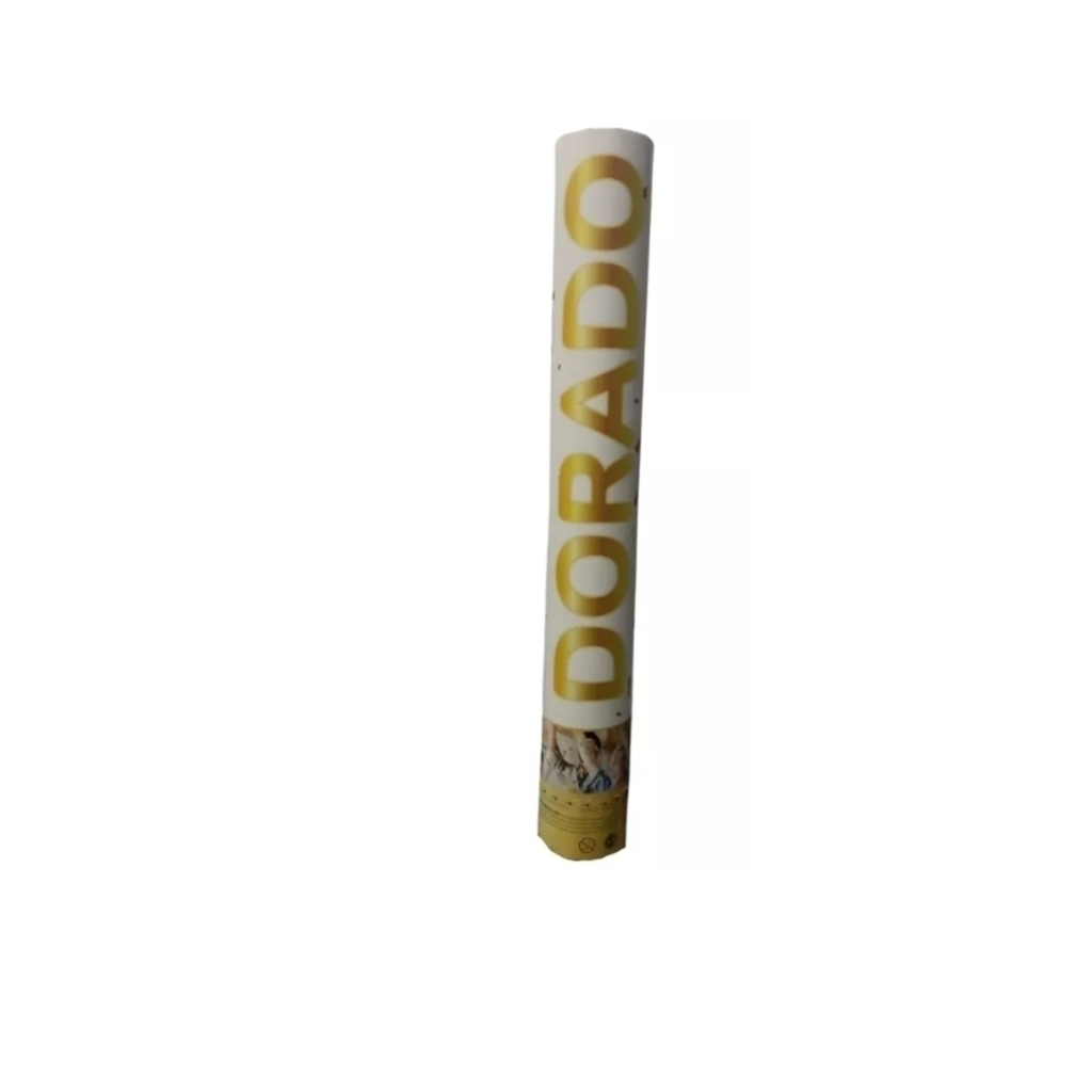 LANZAPAPELES CAÑON 40 CM DORADO LPI40GO