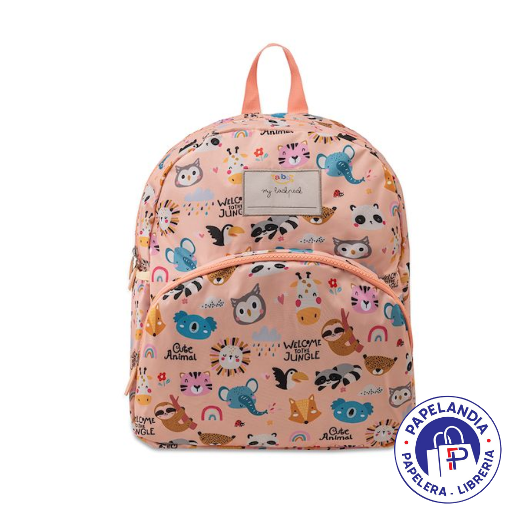 MOCHILA ESPALDA TALBOT KINDER COLLECTION ANIMALES 36CM COD: 7291