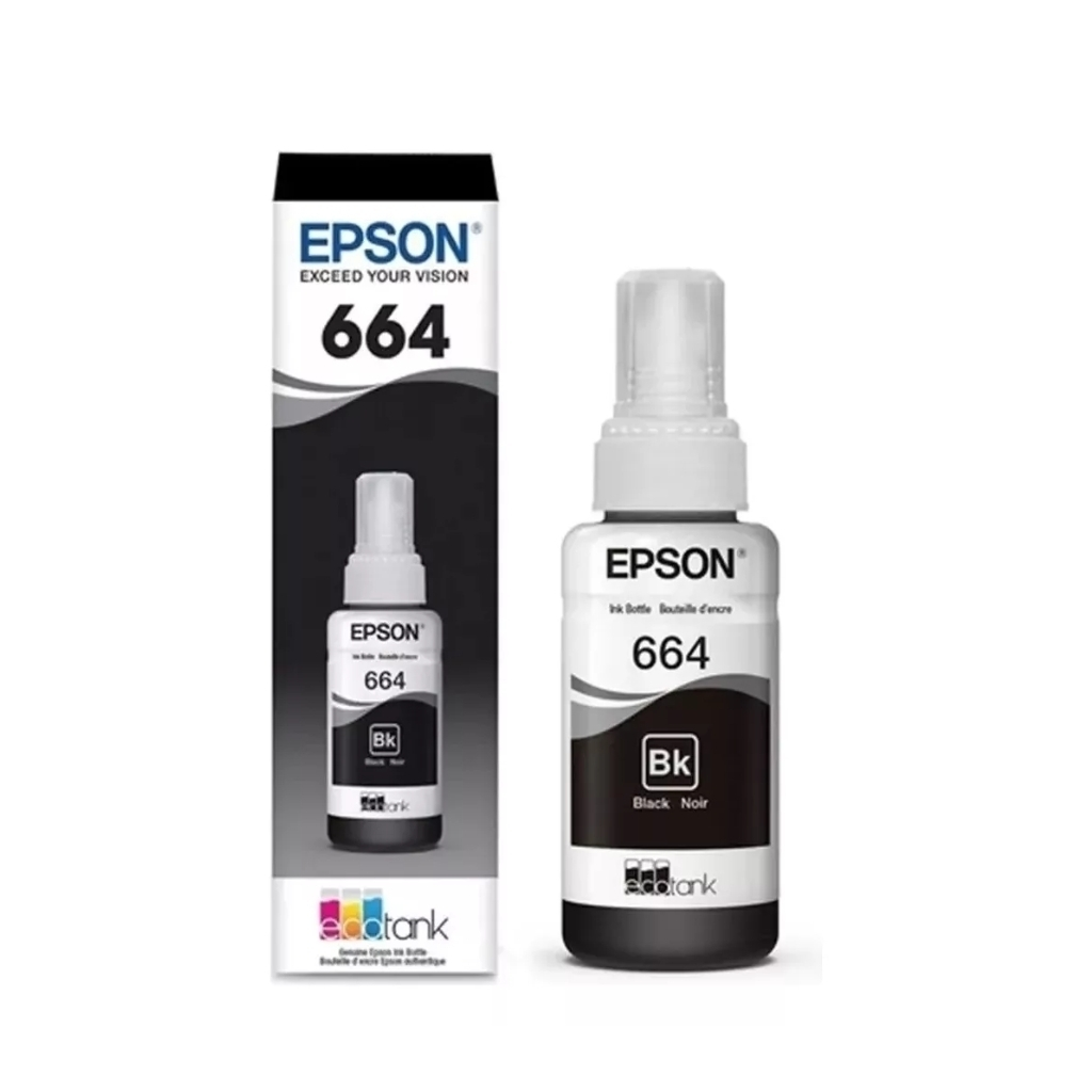 BOTELLA TINTA EPSON 664 NEGRO
