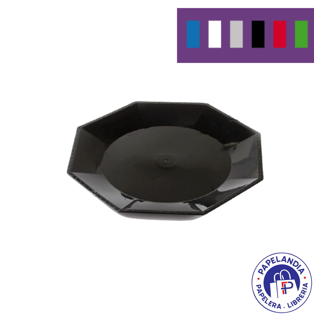 PLATO CHICO OCTOGONAL 17 CM X 10