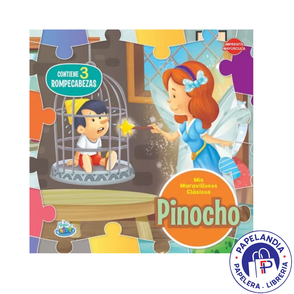 MIS MARAVILLOSOS CLASICOS. PINOCHO (ROMPECABEZAS)