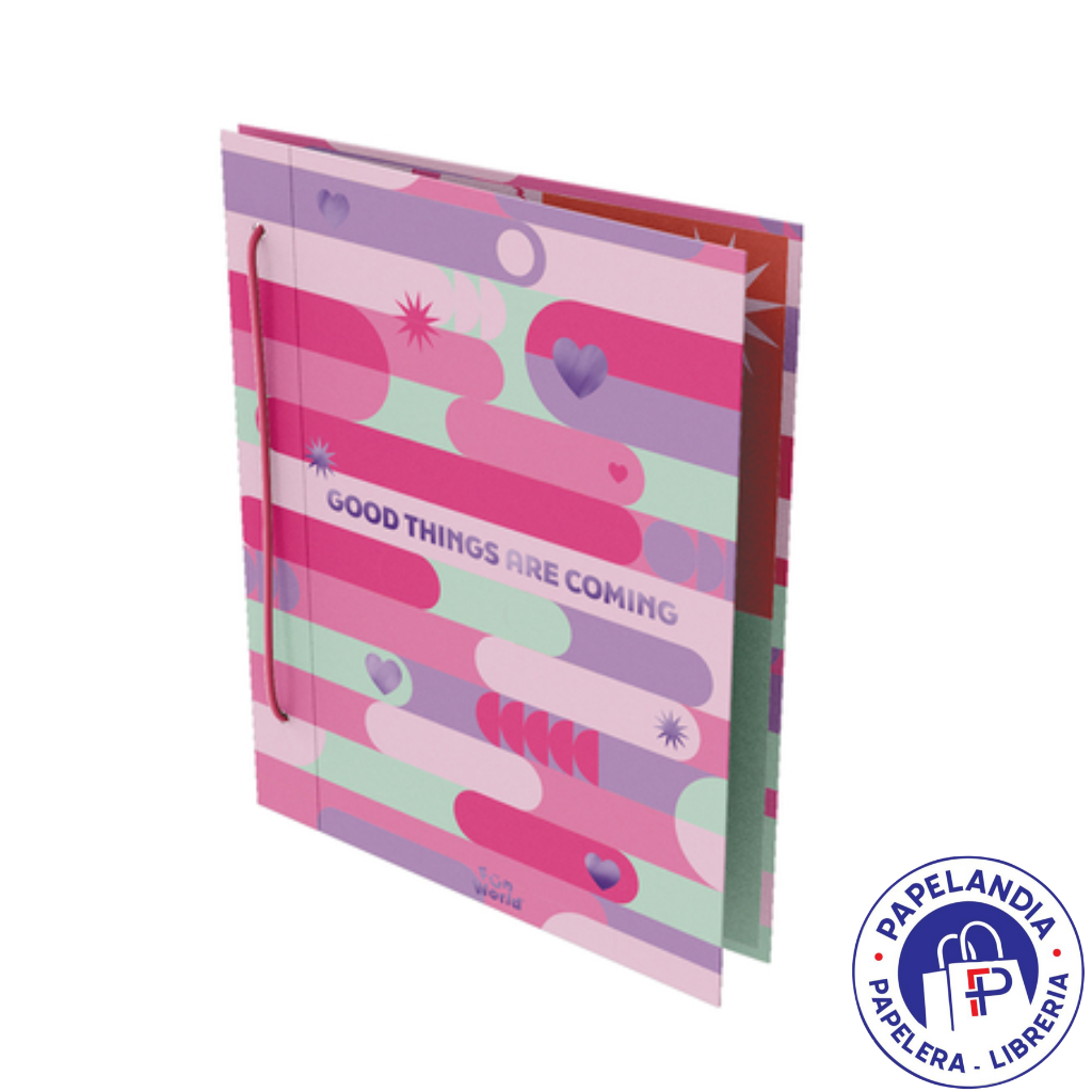 CARPETA Nº3 FUN WORLD COLORBLOCK (GOOD THINGS) 201095