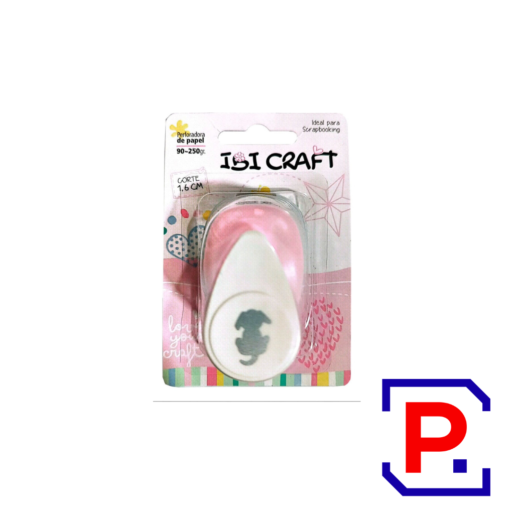 PERFORADORA ARTISTICA 17MM 3/4" PERRO 655033