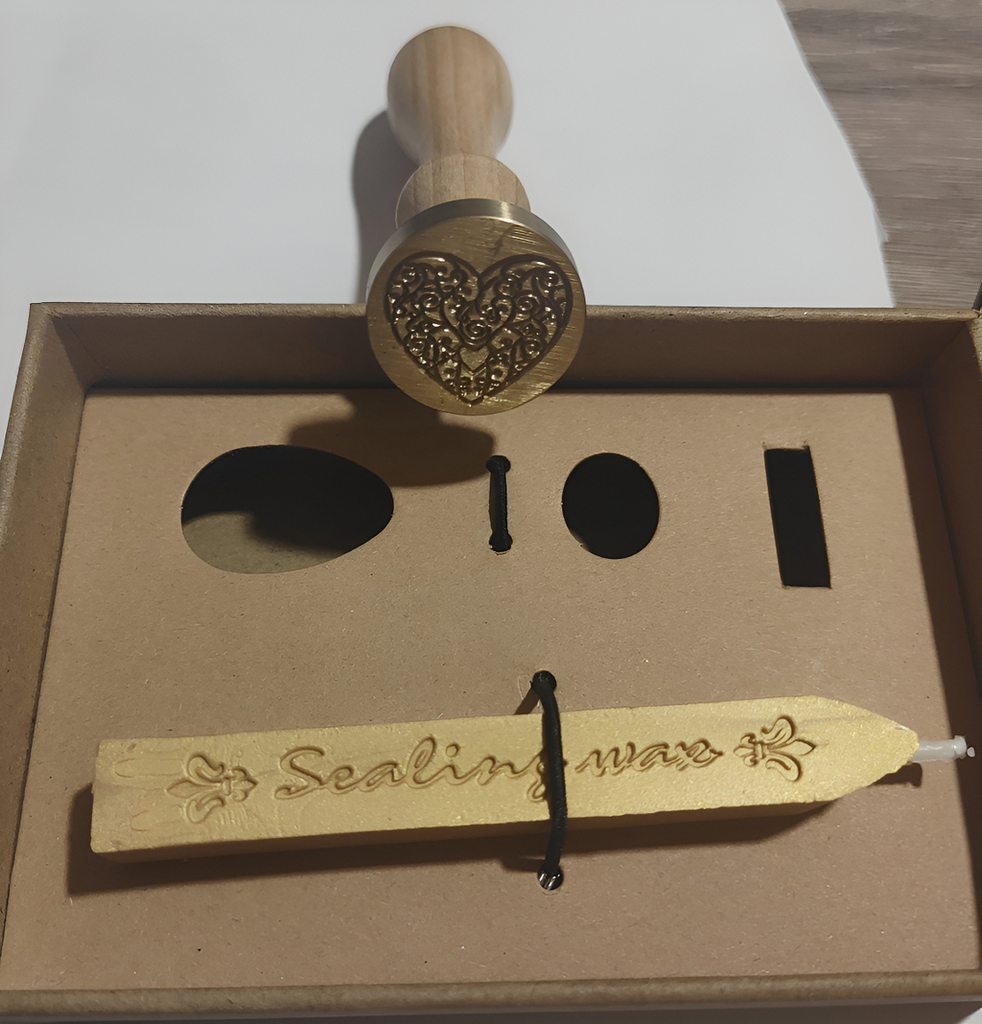 SET DE LACRE (MANGO C/CUÑO/VELA) 659410