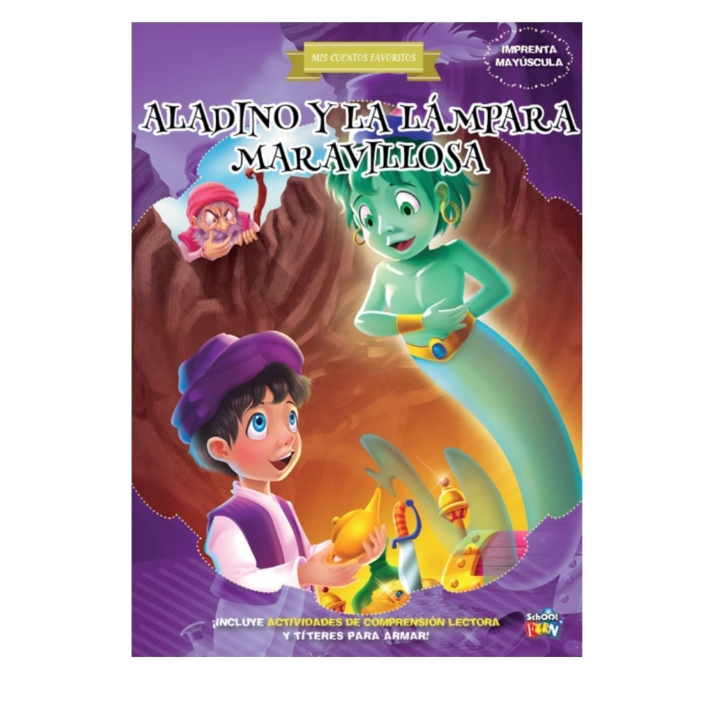 CUENTOS FAVORITOS ALADINO Y LA LAMPARA MARAVILLOSA LIST-276